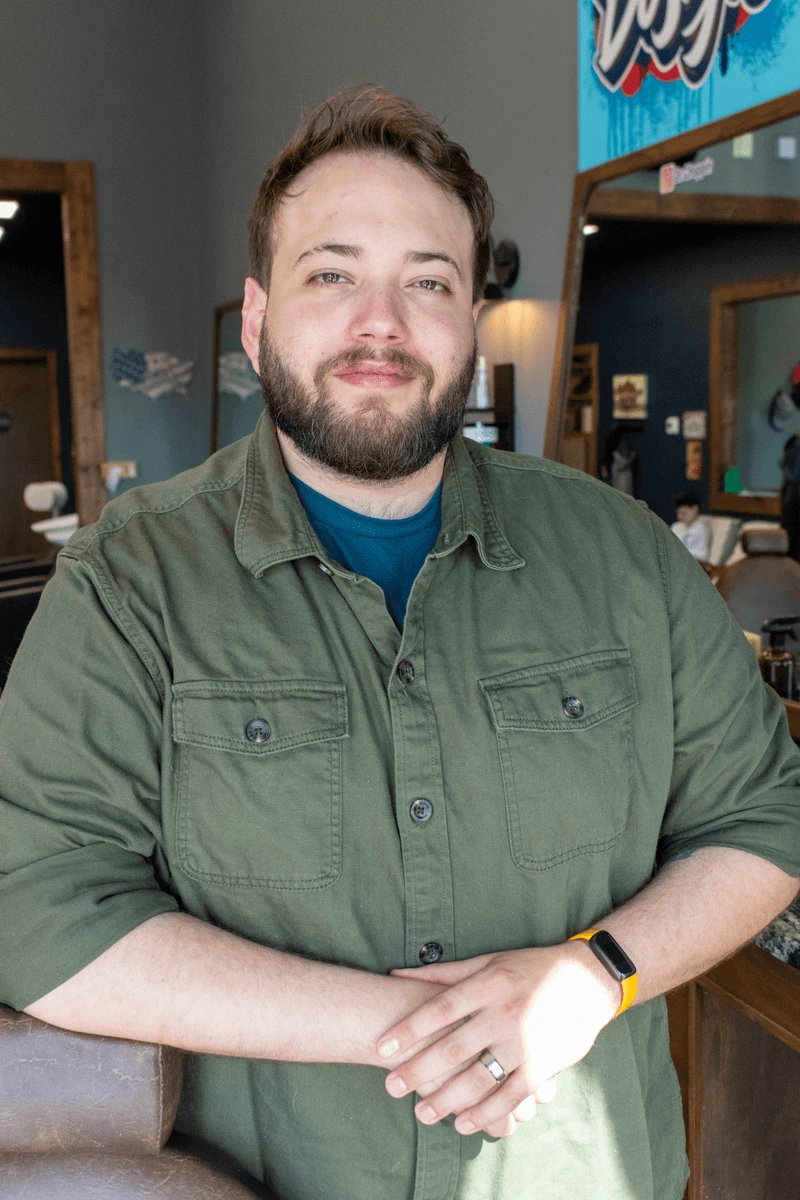 Saul P, Senior Barber at Minty Barber
